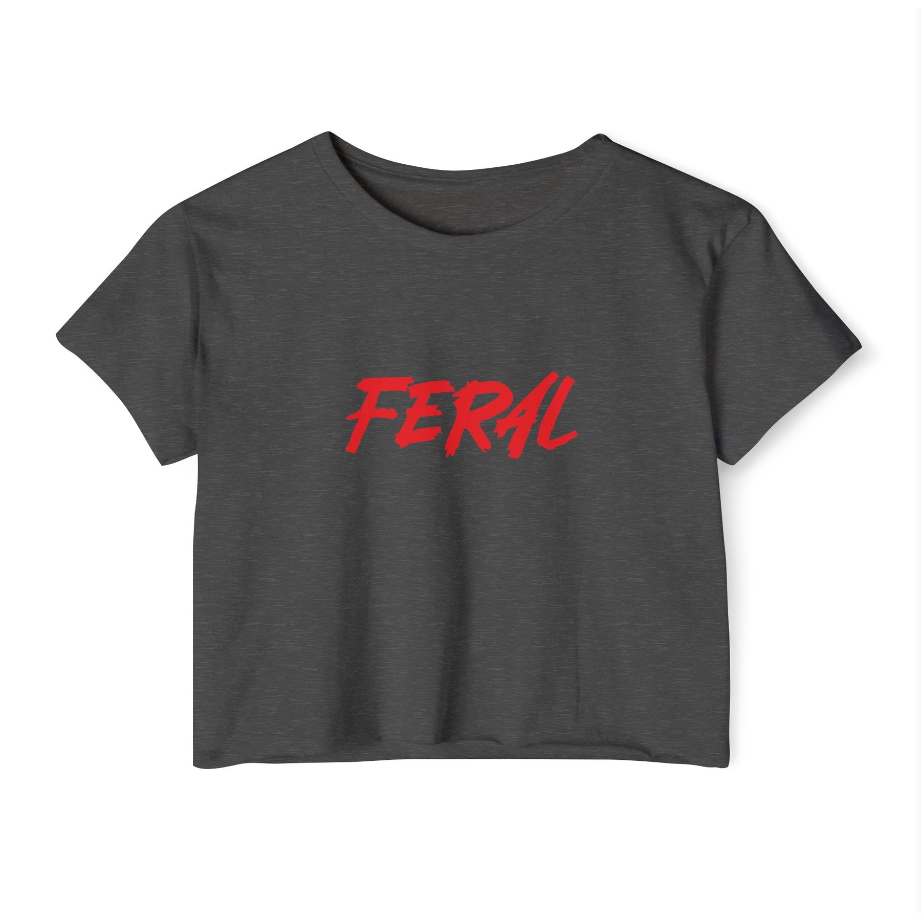 FERAL Women's Lightweight Crop Top - Goth Cloth Co.T - Shirt73590746139742148256