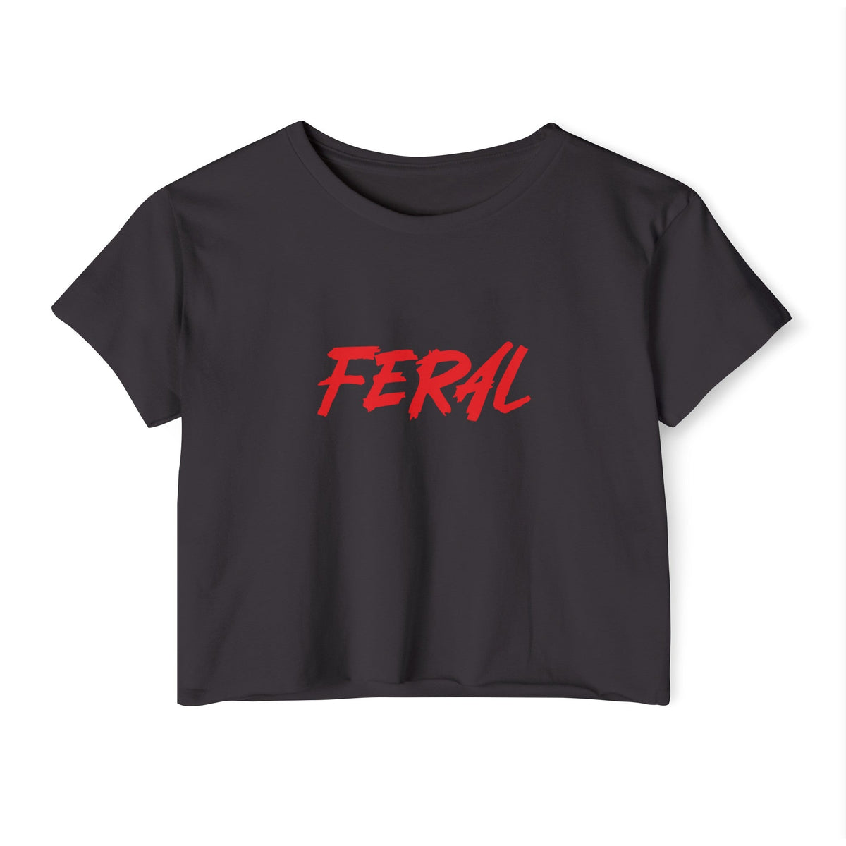 FERAL Women's Lightweight Crop Top - Goth Cloth Co.T - Shirt83326736340116629472