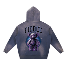 Fierce Baby Grunge Frayed Fleece Hoodie - Goth Cloth Co.251219PODRB0439001