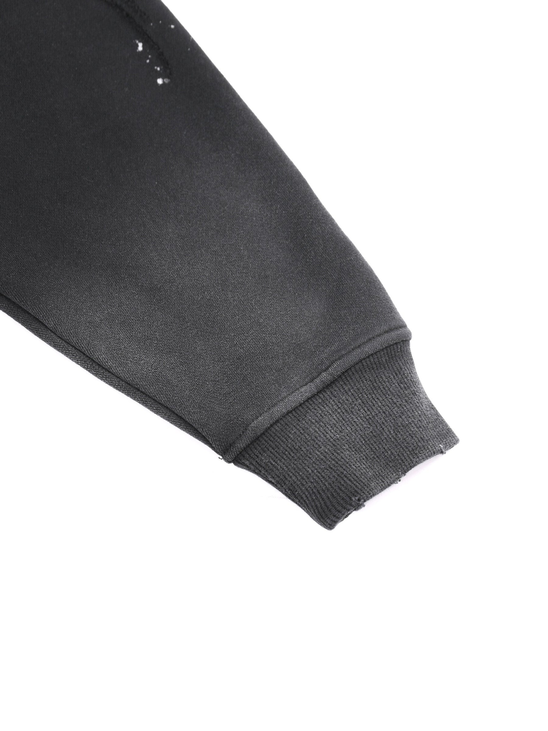 Fierce Baby Grunge Frayed Fleece Hoodie - Goth Cloth Co.251219PODRB0439006