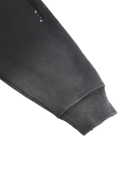 Fierce Baby Grunge Frayed Fleece Hoodie - Goth Cloth Co.251219PODRB0439006