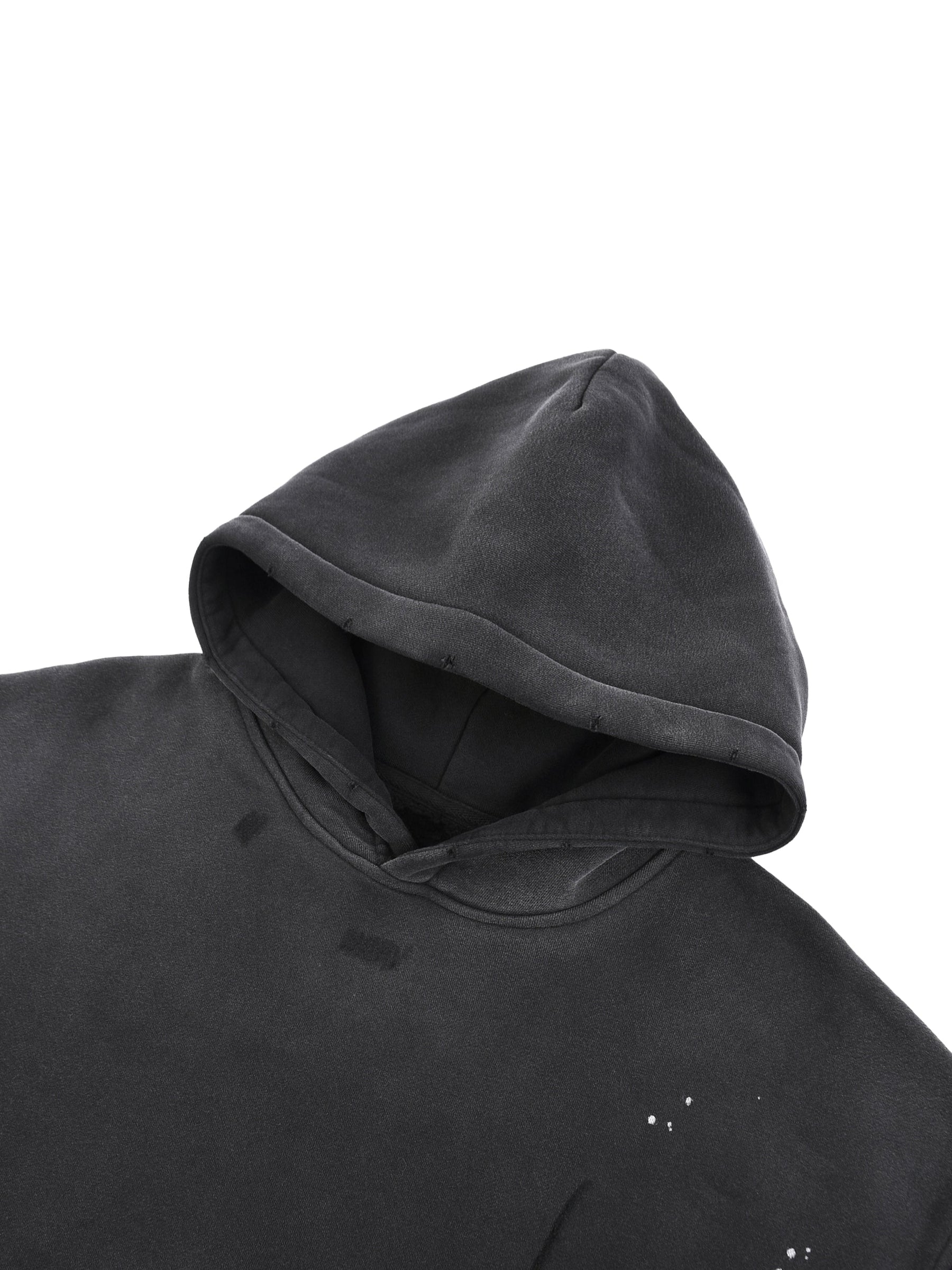 Fierce Baby Grunge Frayed Fleece Hoodie - Goth Cloth Co.251219PODRB0439006