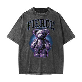 Fierce Baby Snow Washed T-Shirt - Goth Cloth Co.260108PODPQ0489001