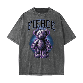 Fierce Baby Snow Washed T-Shirt - Goth Cloth Co.260108PODPQ0489025