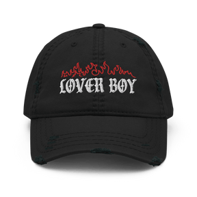 Flaming Lover Boy Distressed Dad Hat - Goth Cloth Co.4279135_10990