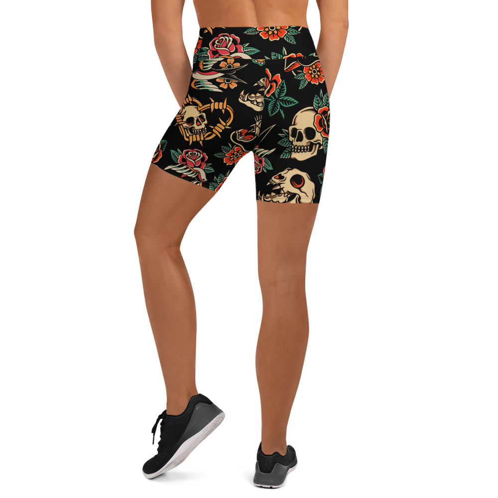 Flash Forever Yoga Shorts - Goth Cloth Co.5542701_9079