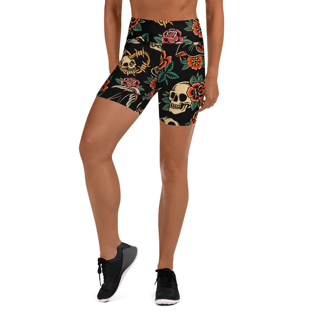 Flash Forever Yoga Shorts - Goth Cloth Co.5542701_9079
