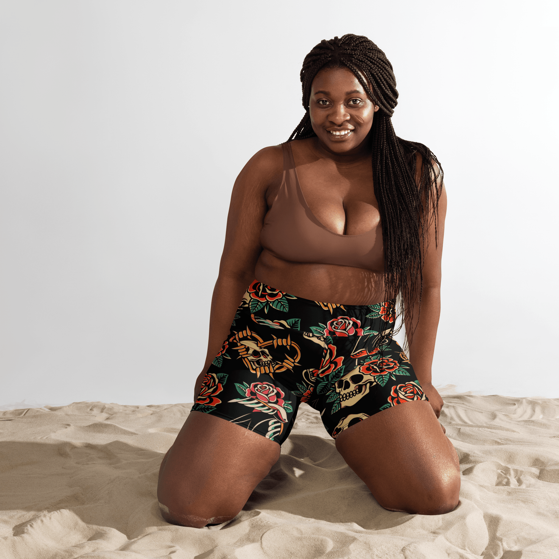 Flash Forever Yoga Shorts - Goth Cloth Co.5542701_9079
