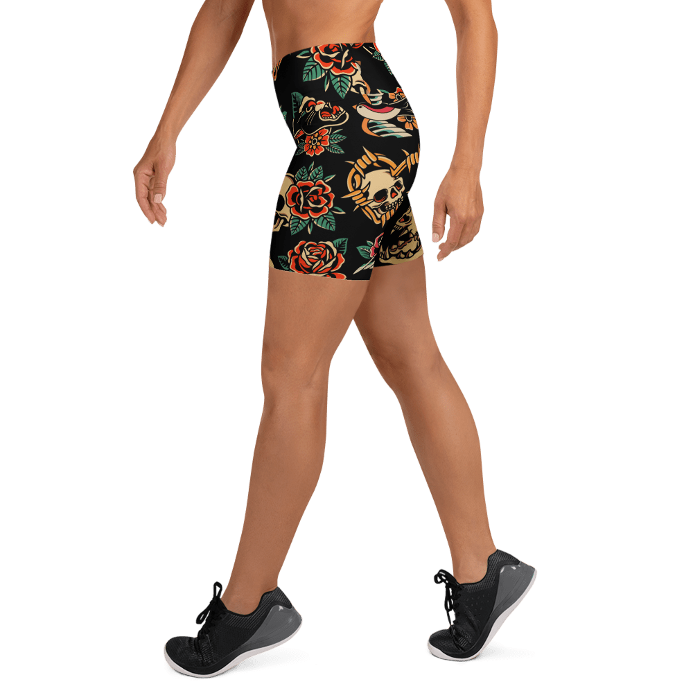 Flash Forever Yoga Shorts - Goth Cloth Co.5542701_9079