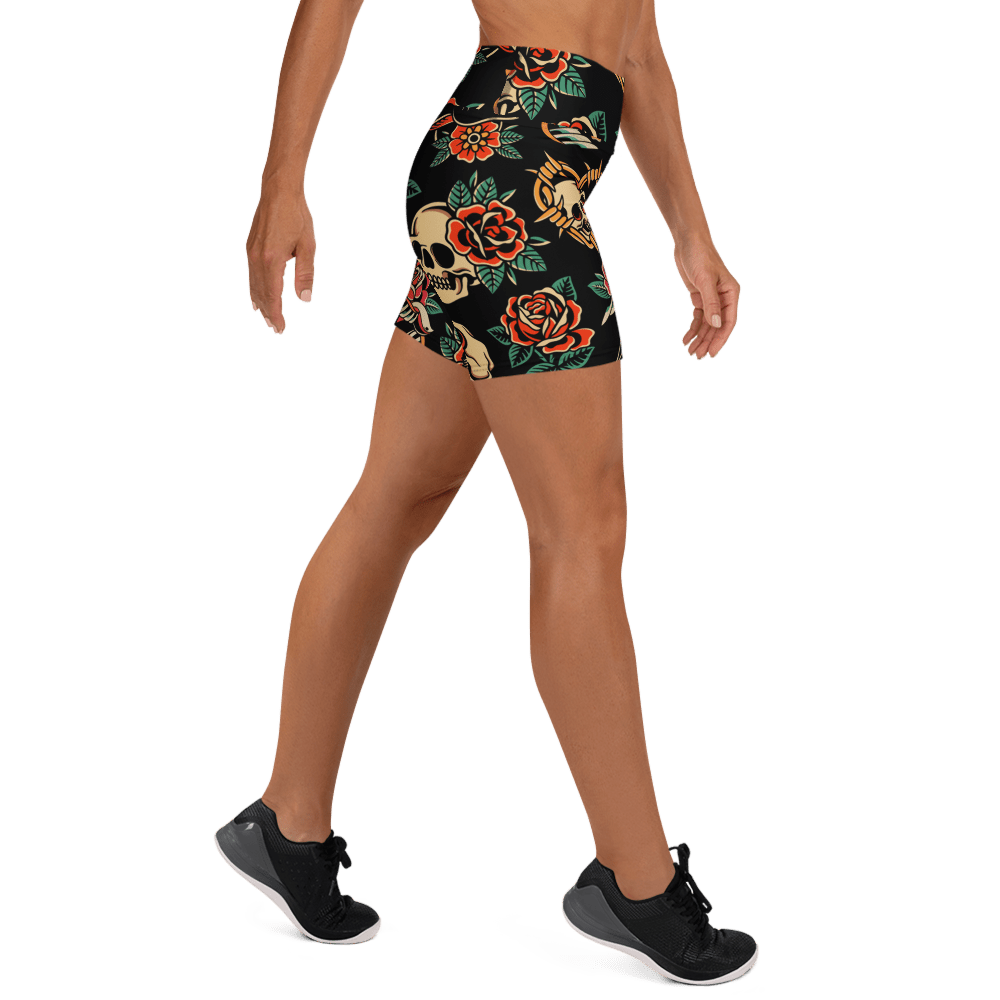 Flash Forever Yoga Shorts - Goth Cloth Co.5542701_9079