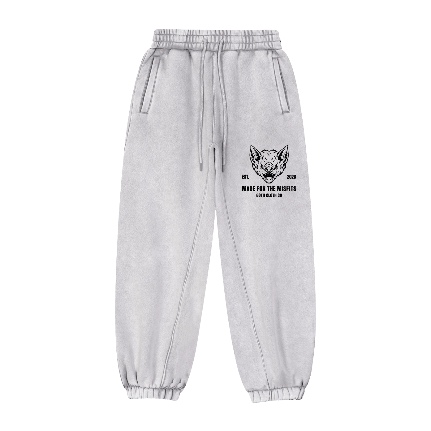 Fleeced Jogger Sweatpants - Goth Cloth Co.260903PODPX0599006