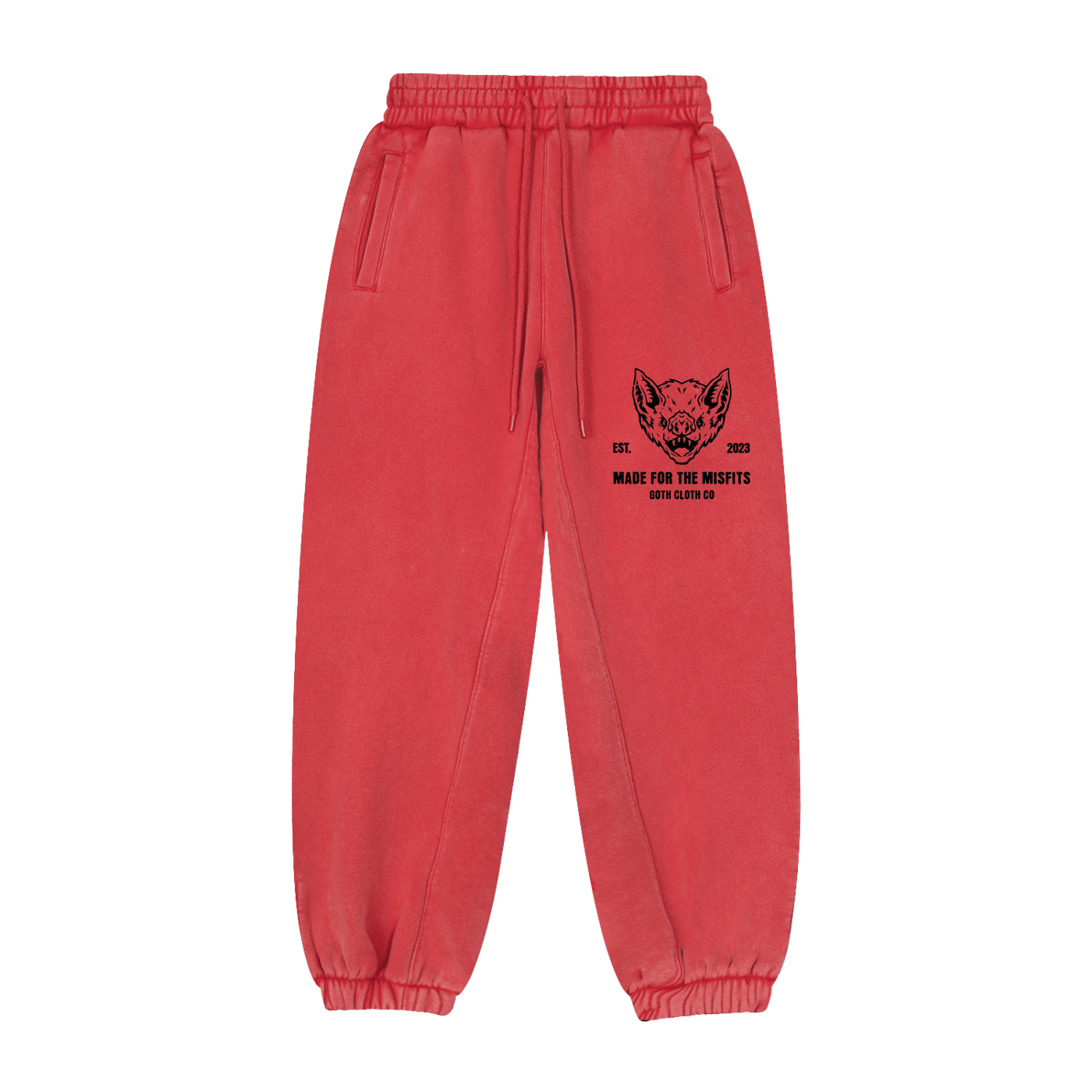 Fleeced Jogger Sweatpants - Goth Cloth Co.260903PODPX0599011