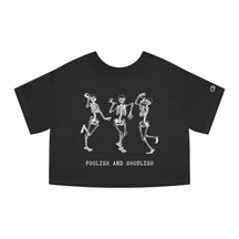 Foolish and Ghoulish Heavyweight Cropped T - Shirt - Goth Cloth Co.T - Shirt25877840864481315895