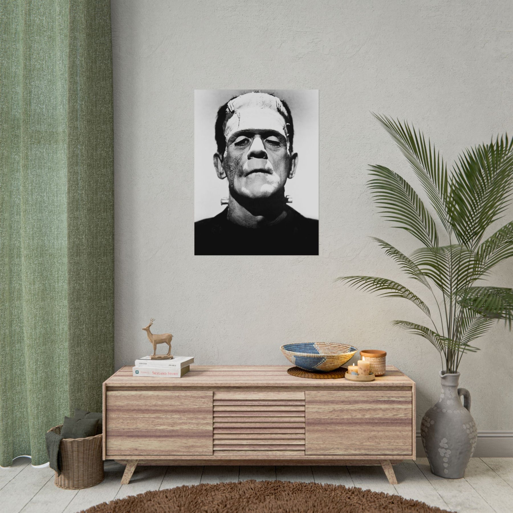 Frankenstein 1931 Headshot Poster - Goth Cloth Co.Poster27792105742703655331