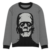 Frankenstein Silver Screen Knit Crewneck Sweater - Goth Cloth Co.6326652_19635