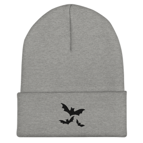 Freakin' Bats Cuffed Beanie - Goth Cloth Co.8296757_8937