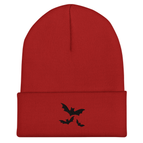 Freakin' Bats Cuffed Beanie - Goth Cloth Co.8296757_8939