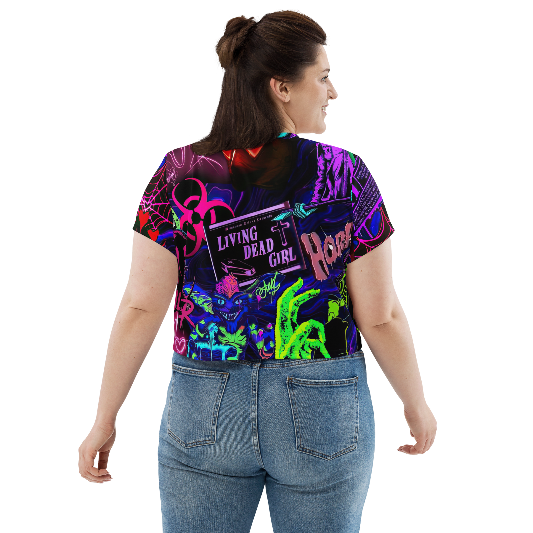 Freaky Frights Crop Top - Goth Cloth Co.1685512_9340