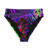Freaky Frights High Waisted Sport Bikini Bottom - Goth Cloth Co.1431345_12042
