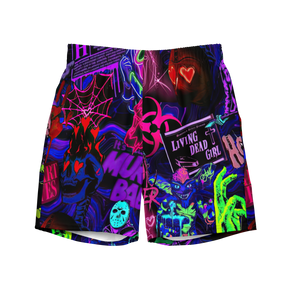 Freaky Frights Men's Lined Swim Trunks - Goth Cloth Co.2240576_14636