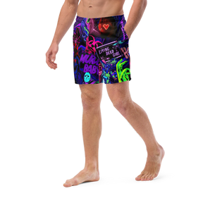 Freaky Frights Men's Lined Swim Trunks - Goth Cloth Co.2240576_14636