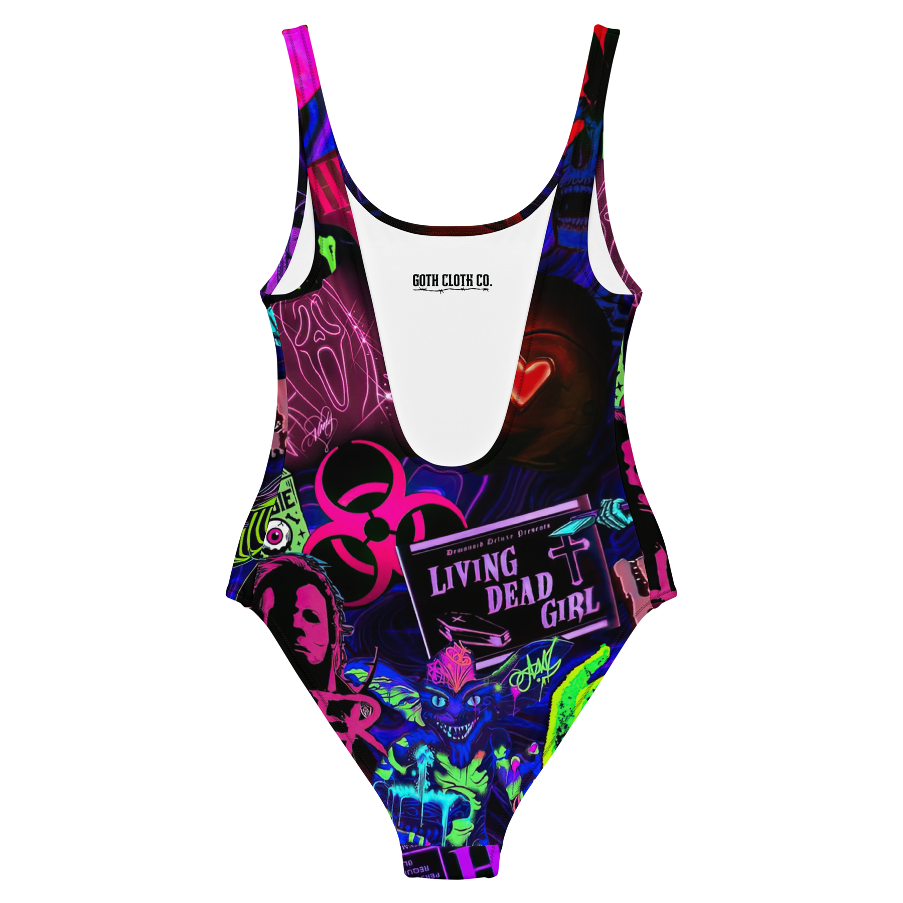 Freaky Frights One - Piece Swimsuit - Goth Cloth Co.4579541_9014