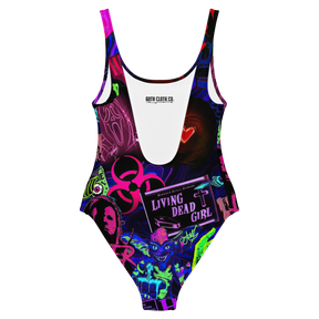 Freaky Frights One - Piece Swimsuit - Goth Cloth Co.4579541_9014