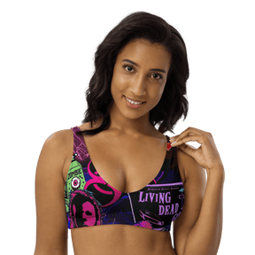 Freaky Frights Padded Sport Bikini Top - Goth Cloth Co.1313787_12035