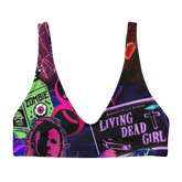 Freaky Frights Padded Sport Bikini Top - Goth Cloth Co.1313787_12035