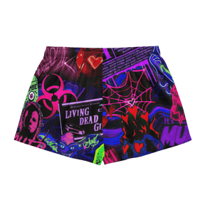 Freaky Frights Silky Pajama Shorts - Goth Cloth Co.5237130_20988