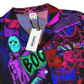 Freaky Frights Silky Pajama Top - Goth Cloth Co.9354983_20964