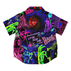 Freaky Frights Silky Pajama Top - Goth Cloth Co.9354983_20964