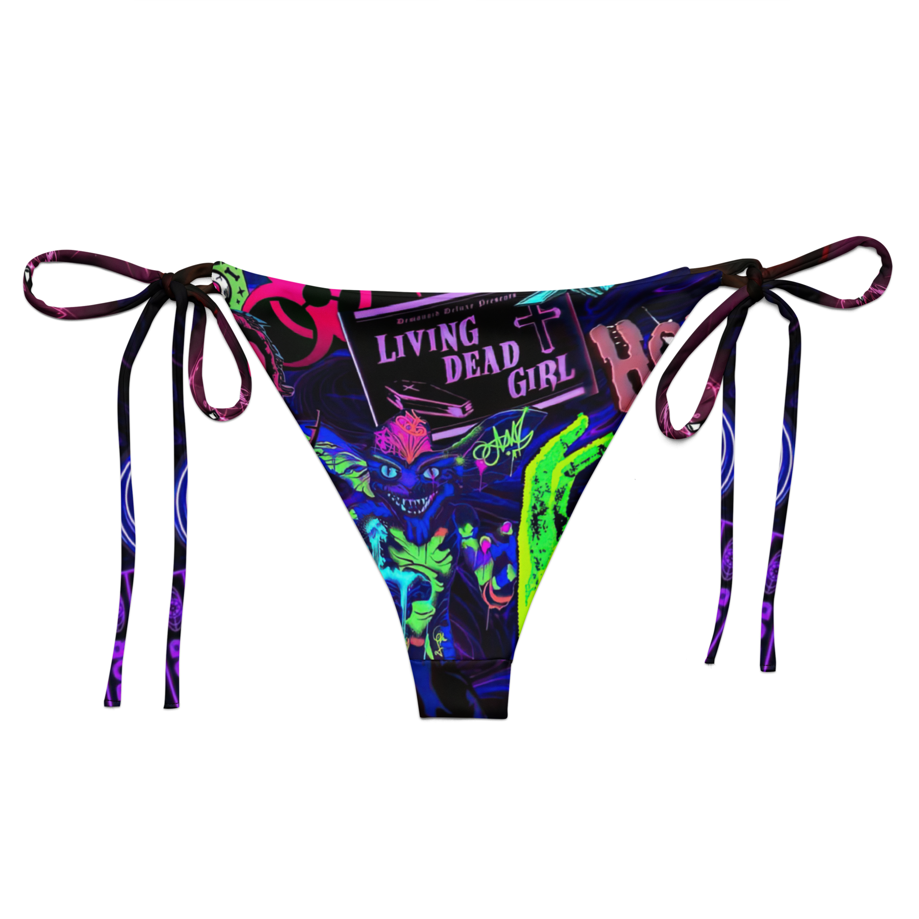 Freaky Frights String Bikini Bottom - Goth Cloth Co.1054997_16575