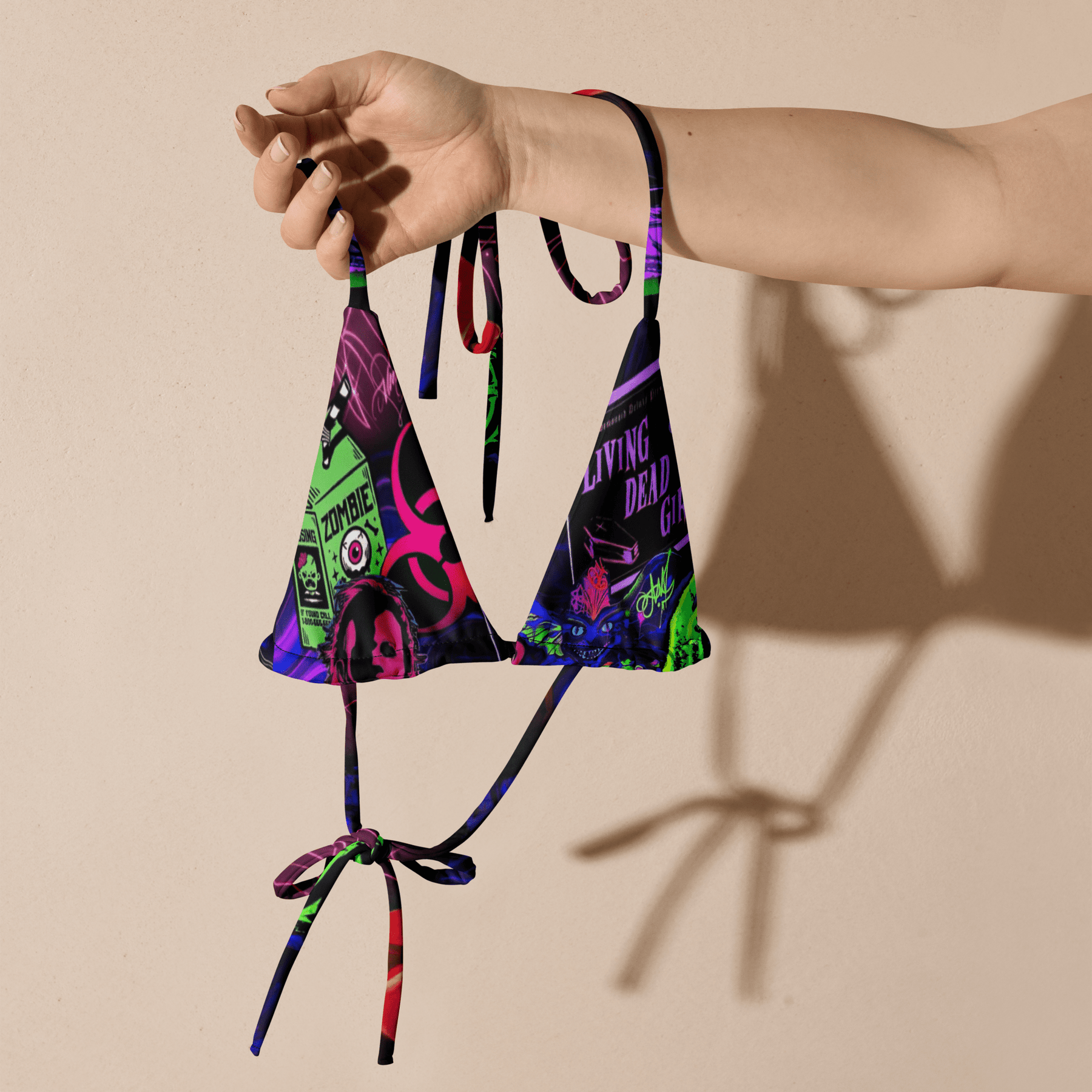 Freaky Frights String Bikini Top - Goth Cloth Co.3659124_16564