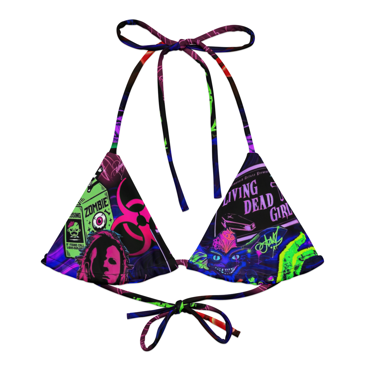 Freaky Frights String Bikini Top - Goth Cloth Co.3659124_16564