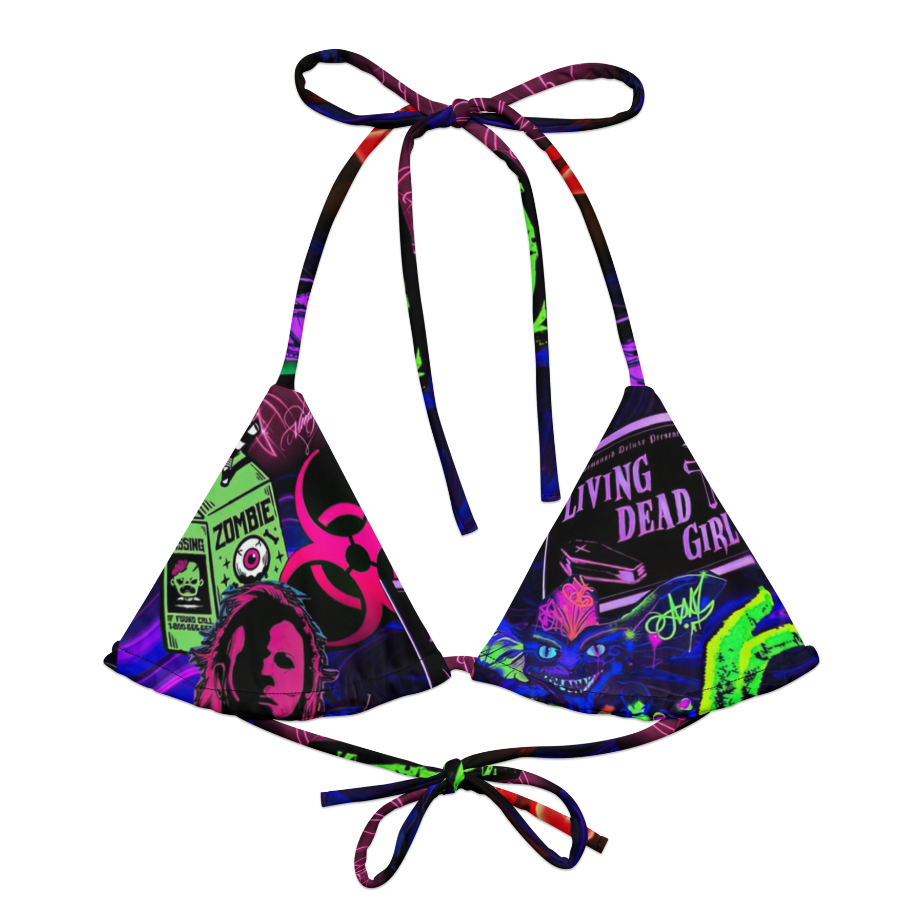 Freaky Frights String Bikini Top - Goth Cloth Co.3659124_16564