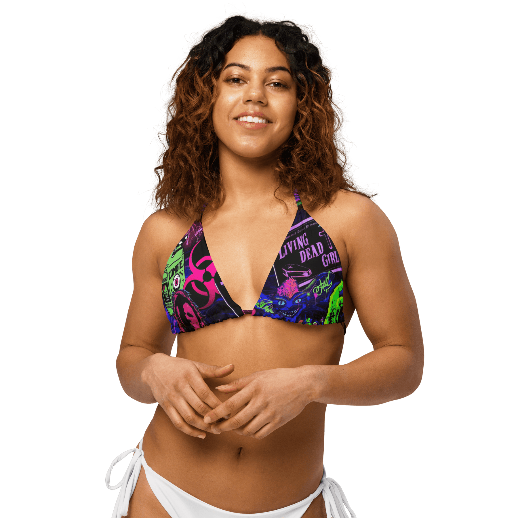 Freaky Frights String Bikini Top - Goth Cloth Co.3659124_16564