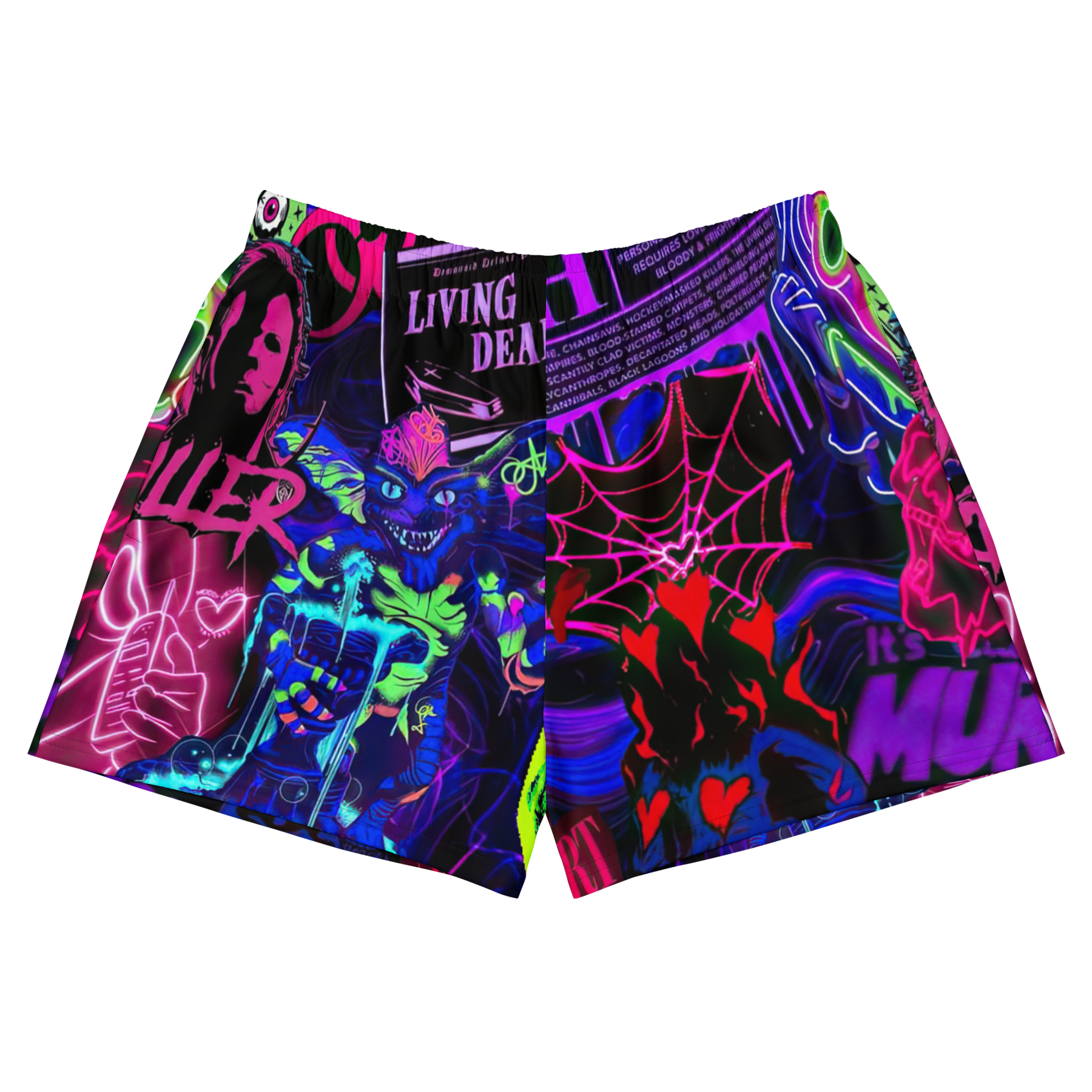 Freaky Frights Unisex Unlined Swim Trunks - Goth Cloth Co.5279261_9804