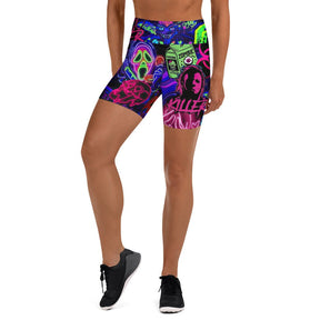 Freaky Frights Yoga Shorts - Goth Cloth Co.8846866_9079