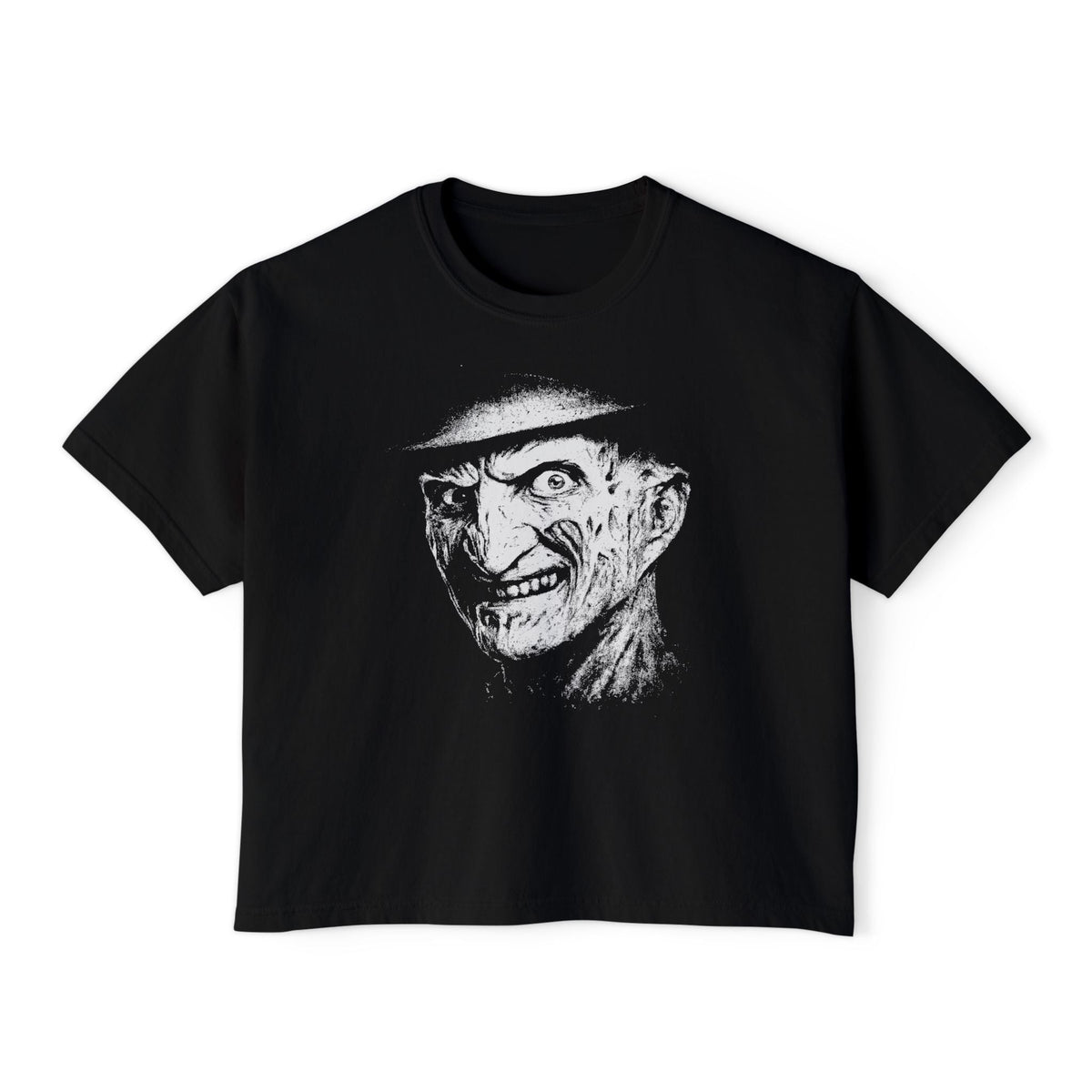 Freddy Krueger Face Crop Top - Goth Cloth Co.T-Shirt64526926859231183859