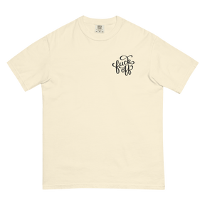 Fuck Off Embroidered Comfy Tee - Goth Cloth Co.5828605_16523