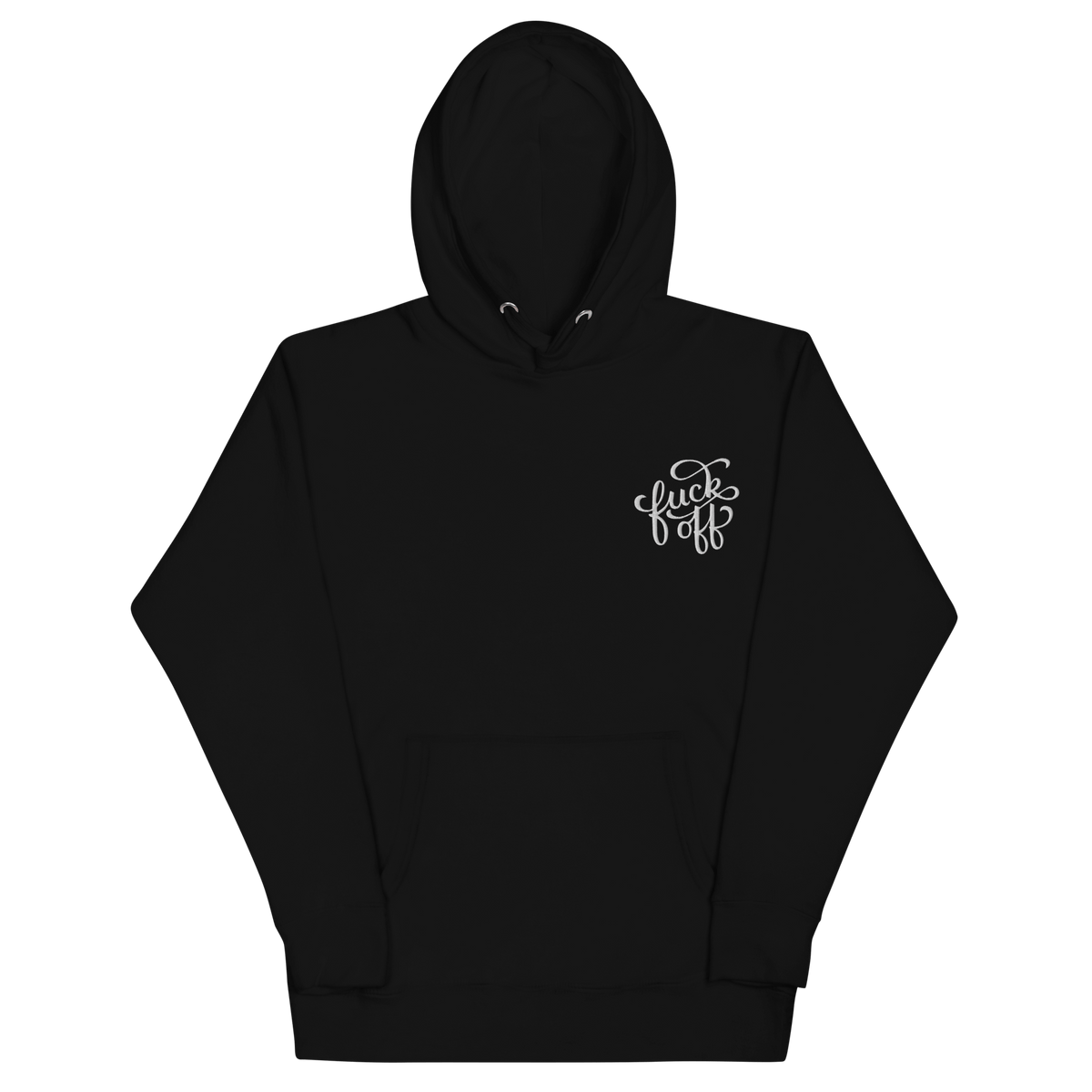 Fuck Off Embroidered Hoodie - Goth Cloth Co.4792909_10779