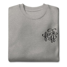 Fuck Off Embroidered Unisex Sweatshirt - Goth Cloth Co.2060920_11244