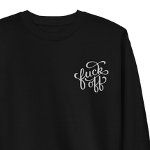 Fuck Off Embroidered Unisex Sweatshirt - Goth Cloth Co.4909191_11254