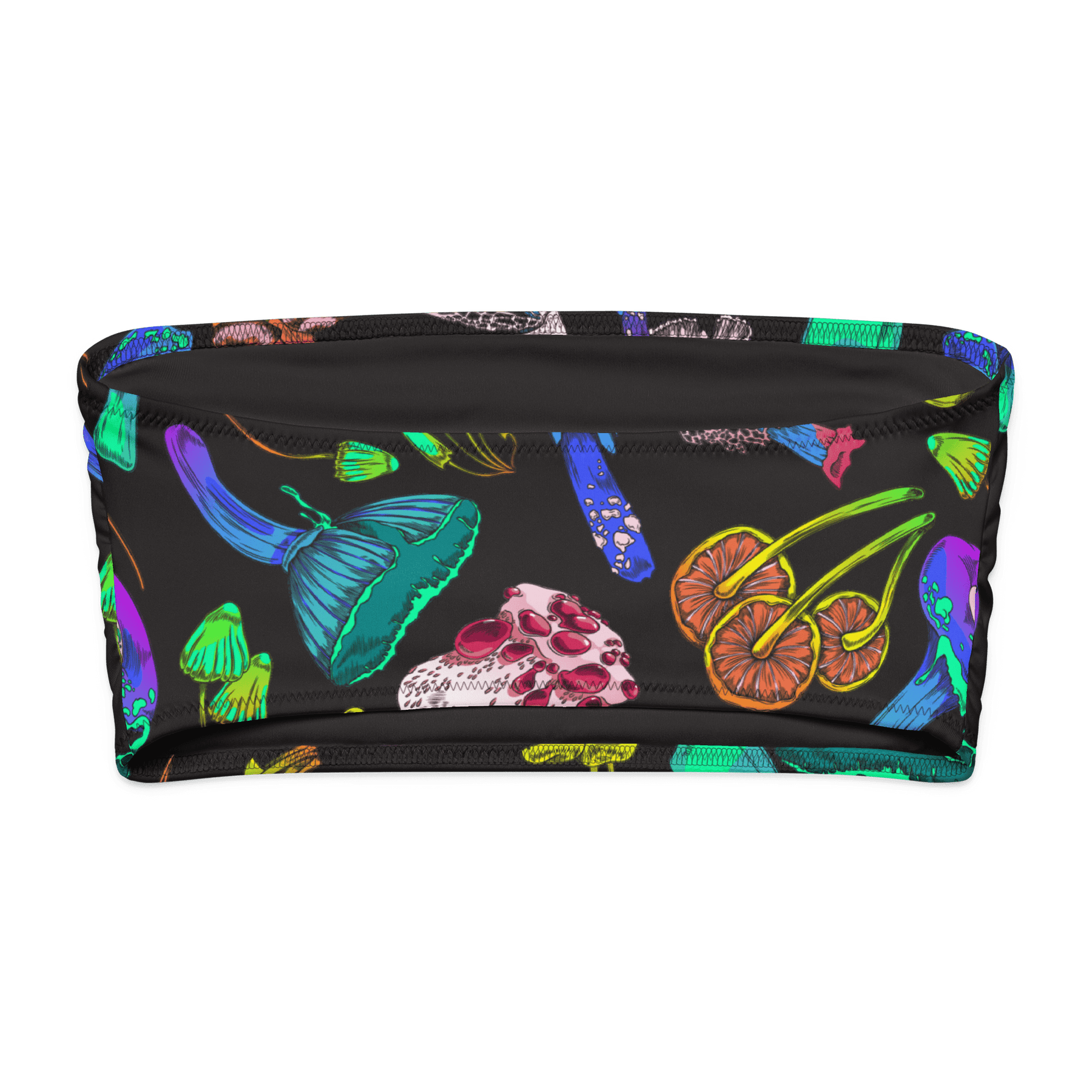 Fungi Frenzy Bandeau Bikini Top - Goth Cloth Co.8573454_22682