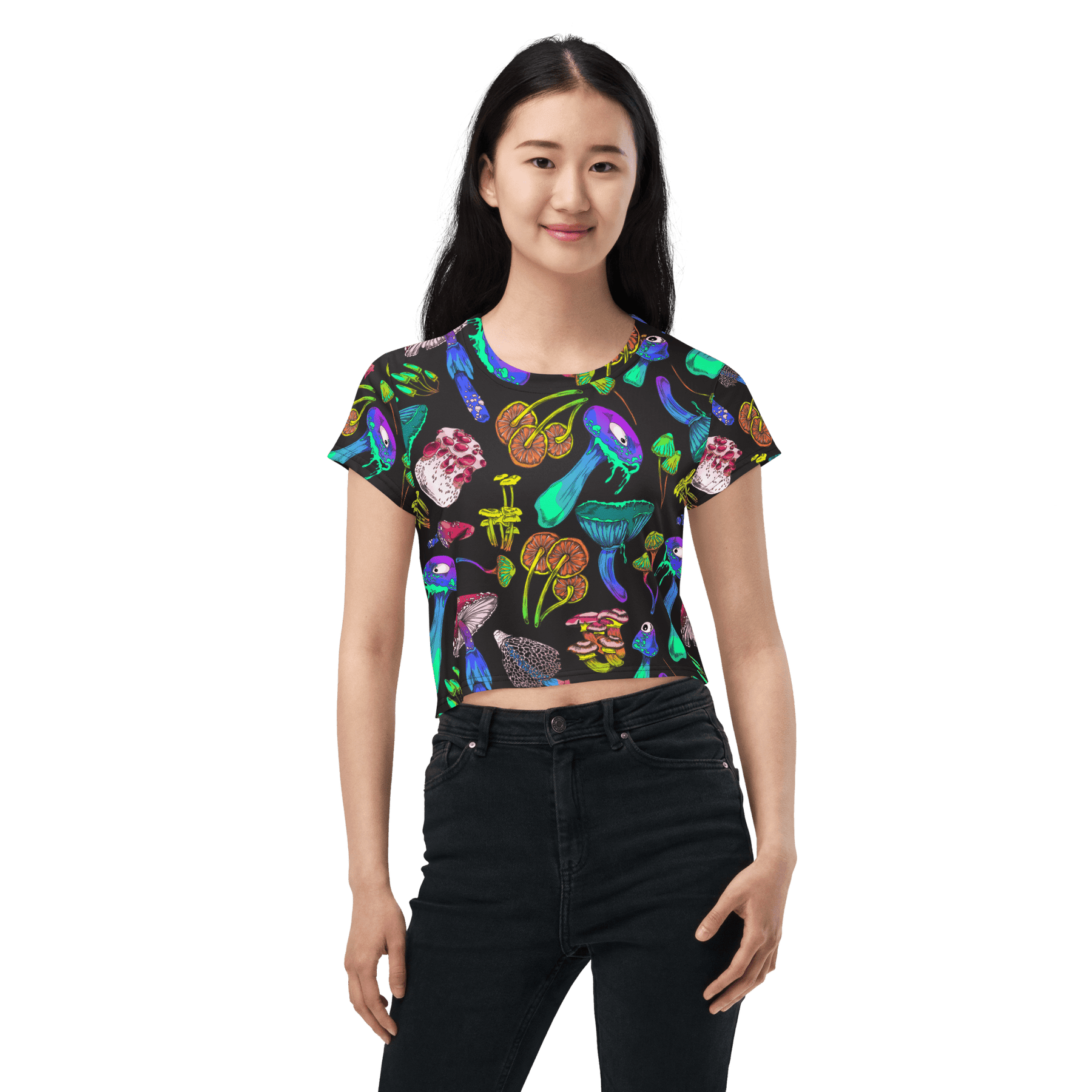 Fungi Frenzy Crop Top - Goth Cloth Co.8157090_9340