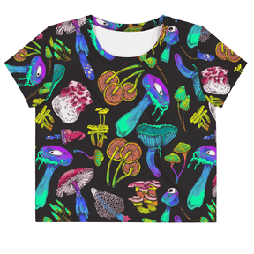 Fungi Frenzy Crop Top - Goth Cloth Co.8157090_9340