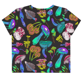Fungi Frenzy Crop Top - Goth Cloth Co.8157090_9340