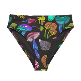 Fungi Frenzy High Waisted Sport Bikini Bottom - Goth Cloth Co.1608896_12042