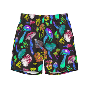Fungi Frenzy Men's Lined Swim Trunks - Goth Cloth Co.6995119_14636